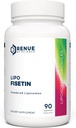 Renue by Science Fisetin | 90 תוסף Liposomal Fisetin - 150 מ"ג Fisetin לכל משרת | תוספי Senolytic