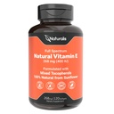 Naturalis Sunflower ויטמין E 268 מ"ג (400 IU) עם טוקוטרופילים מעורבים | Essential Skin & Immune Support
