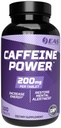EAS Caffeine Power 200 מ"ג | Caffeine Pills תוספת | הגדלת אנרגיה ומשחזרת התראה נפשית | Gluten Free, non GMO, Vegetarian Friendly | 100 Tablets