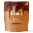 אבקת שינה Beam Dream Sleep, L-theanine, Apigenin, Reishi ו- Magnesium, צד שלישי בדק תוספי שינה טבעית ושינה עבור שינה עמוקה, הירגעות ושיקום, תמיכה בשינה טבעית, 30 משרתים