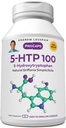 ANDREW LESSMAN 5HTP 100-60 קפסולות - מסייע לשפר את איכות השינה ולתמוך במערכת עצבית בריאה. Ultra-Pure 5-hydroxytryptophan (5-HTP). תמיכה ב-A Balanced Mood אין תוספת