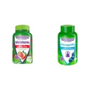 Vitafusion Max Power Melatonin Gummy תוספי 100 Count Ashwagandhamies, 60 הרוזן