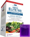 ANDREW LESSMAN Multivitamin - Men's Elite 100 עם אומגה 3 מקסימלית 1000 מ"ג 30 Packets - חומרים מזינים רגישים, ויטמינים חיוניים, מינרלים, Phytonutrients ו Carotenoids. אין תוספת