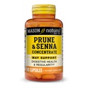 MASON NATURAL Prune Senna Concentrate, ירקות טבעיים Laxative עבור סדירות ותמיכה פונקציות Bowel & Digestive, 100 קפסולות