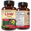 Liver Cleanse Detox &תיקון | Herbal Liver Support w/ 20+ Liver Health Foodsents, Milk Thistle, Turmeric, ג'ינג'ר, Dandelion, Zinc, Artichoke & more for Optimal Liver Support