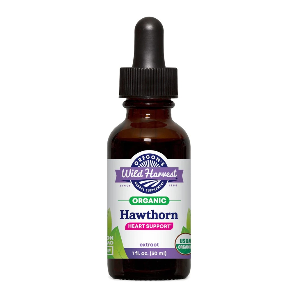 אורגון's Wild Harvest 1:2 Fresh Organic Holhorn Extract, 1 Fluid Ounce