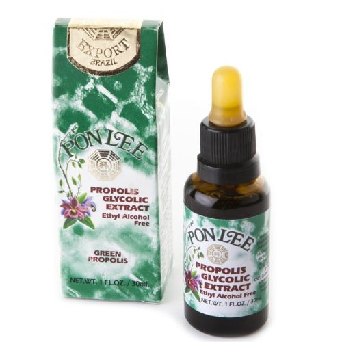 Pon Lee ברזיל Green Bee Propolis נוזל לא אלכוהול 30ML 1 Pack