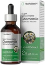 Horbäach Chamomile לחלץ נוזל | 2 fl oz Tincture | אלכוהול חופשי | Super Concentrated Herb Supplement | Vegetarian Drops | Non-GMO, Gluten Free
