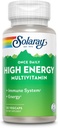SOLAרי פעם דיילי High Energy Multivitamin for Women and Men - תוספי אנרגיה - Immune Support w/Vitamin C, A, D ו- E, ויטמין B Complex, Trace מינרליםs, 60-Day Promise, 30 משרת, 30 VegCaps