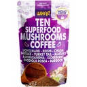 WIXAR Superfood Mushroom קפה - אבקת קפה מיידית, 10 Superfood Extracts with Lion's Mane, טורקיה Tail, Reishi, Chaga, Shiitake, Ashwagandha, Rhodiola Rosea, Elderberry, 5oz Mushroom תוספת תוספת תוספת תוספת תוספת תוספת תוסף, Chaga, Shiitake, Ashwagandha, Rhodiola Rosea, Elderberry, 5oz Mushroom תוספת של 5oz Mushroom תוספת תוספת של 5oz Mushroom תוספת תוספת תוסף תוספת