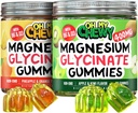 Magnesium Gummies Bundle - 2 בקבוקים (60 כל אחד) - אפל קיווי & Pineapple Orange