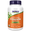 תוספי מזון עכשיו, אורגני Chlorella אבקת עם טבעי מתרחש Chlorophyll, Beta-Carotene, carotenoids מעורבב, ויטמין C, ברזל וחלבון, 4Ouncece