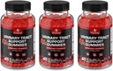 חניכיים קריין 1500 מ"ג עם D Mannose - Urinary Tract Health for Women & Men, Urinary Flush & Bladder Fast-Acting תוספי תמיכה עם אבקת Hibiscus, 180