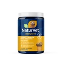 NaturVet VitaPet בכיר ויטמין כלב תוספת פלוס Glucosamine - כולל ויטמינים עתירי מלא, מינרלים - תמיכה משותפת לכלבים מבוגרים, פעילים - 120 Ct. Soft Chewsamine
