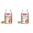 Jarrow Formulas Quercetin 500 מ"ג-Bioflavonoid-Quercetin Dietary Supplementary-200 משרתים -Supports Healthy Function & Zinc Balance 15 מ"ג 100 מ"ג - Includes Copper-Essential מינרלים מינרלים מינרלים מינרלים מינרלים
