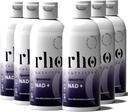 Rho Nutrition Liposomal NAD+ - תוספת נוזלית שנועדה לעזור תמיכה Absorption - Active Form of NAD+ עוזר לתמוך בריאות תאית נורמלית, הזדקנות בריאה, אנרגיה מטאבוליזם ו Vitality - 6 Pack