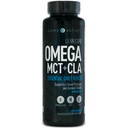 Lean CORE אומגה MCT + CLA - Stimulant Free Health Formula, Lean Muscle & Toned Physique, אומגה 3-6-9 Fatty Acids - Flaxseed Fish שמן קוקוס שמן קוקוס Keto Friendly 30 יום אספקה (90 Softgels)