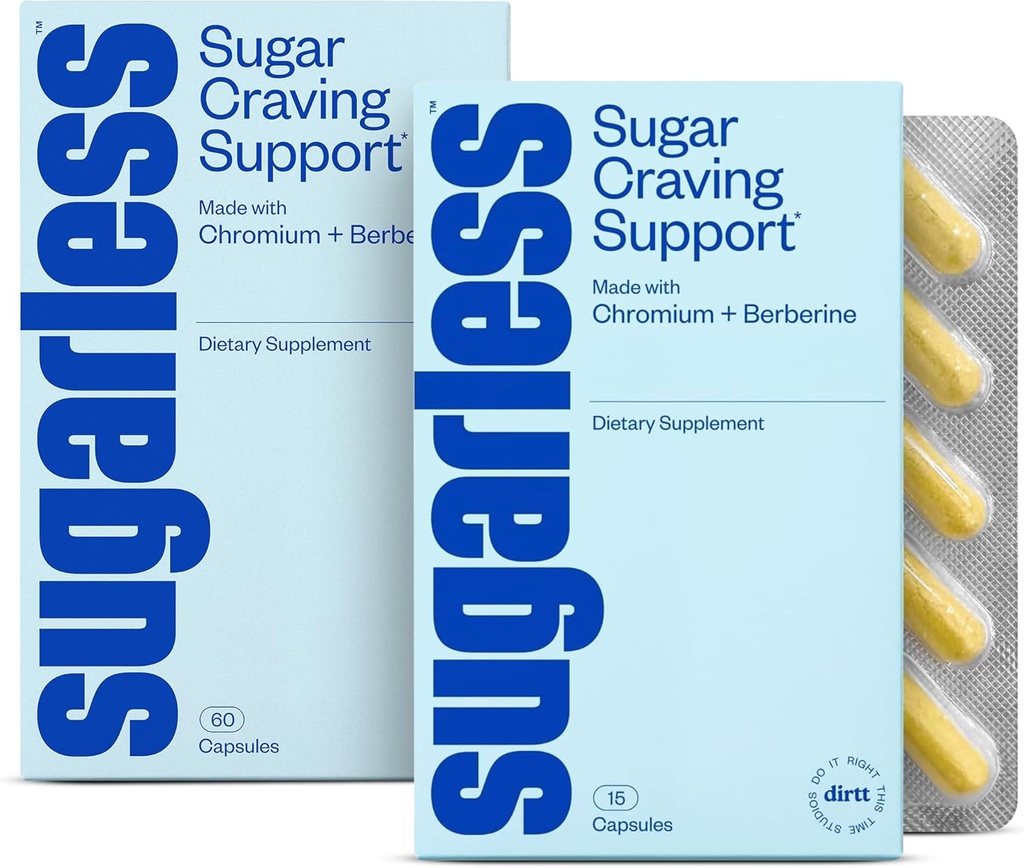Sugarless Stop Sugar Cravings תוסף Bundle - Natural Craving Blocker עם Berberine, Chromium, CoQ10 & L-theanine - 30 Count & 15 Sizes, Non-GMO & Gluten-FreeFree-Free-Free-Free-Free-Free-Free-Free-Free-Free-Free-Free-Free-Free-Free-Free-Free-Free-Free-Free-Free-Free-Free-L-theanine