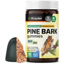 BIO KRAUTER Pine Bark לחלץ חניכיים - 300 מ"ג כוח - 60 צ'אדים טבעוניים - צרפתית הים פין ברץ - תוספת אנטי-חמצן - 95% Proanthocyanidins - פורמולה מבוססת Pectin-הבסיס פורמולה