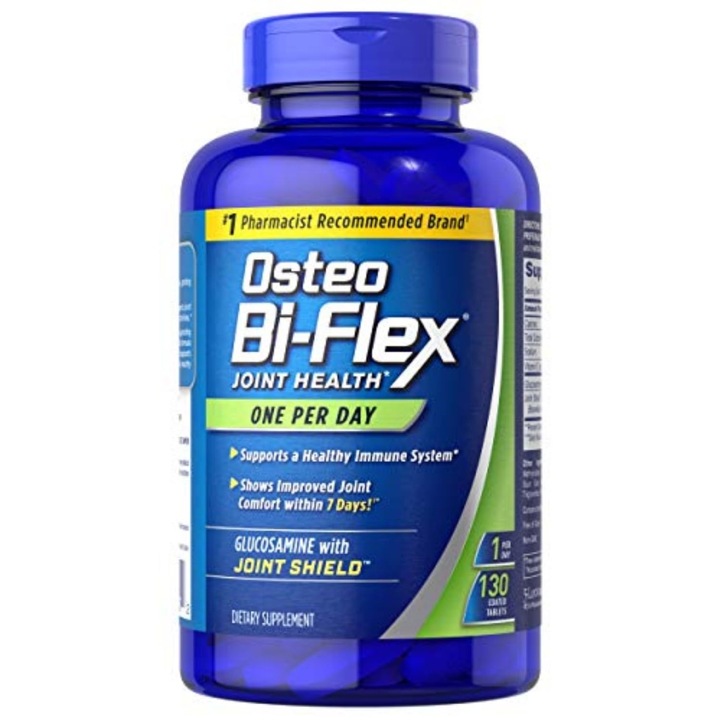 Osteo Bi-Flex Glucosamine עם ויטמין D, יום אחד על ידי Osteo Bi-flex, בריאות משותפת, 130 טבליות coated, 130 Count