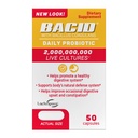 Bacid Daily Probiotic עם Bacillus Coagulans, 50 Count, Digest תוספת כדי לשפר את ההסכמה Occasional