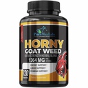 Hory Goat Weed תוספת כוח בלגן, 120 קפסולות, w. Maca, Arginine, גיינסנג, Tribulus, Tongkat, Libido, Stamina, אנרגיה תמיכה, Non-GMO פורמולה, 120 Caps Caps.