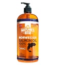 דיאטת הטבע 32 oz Norwegian Salmon Oil Dogs & Cats - תמיכה טבעית עבור פונקציונליות משותפת Immune Heart Appetite Skin & Coat אומגה 3 6 9 מזון נוזלי EPA DHA Fat Acids