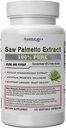 מעבדות עליונות - Saw Palmetto Extractt nonGMO, Non Synthetic - 300 מ"ג Dosage, 120 קפסולות ירקות - תומך Urinary Tract Flow & Frequency