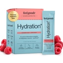 מרגיש טוב hydrtion Hero, 1000mg אלקטרוליט אבקת, סוכר חינם, מגנזיום, אורגני Aloe Vera, L Theanine, ויטמין C & B12, Keto, טבעוני, אלקטרוליט Packets, Blue Raspberry, 15 הרוזן