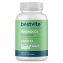 ויטמין D 2000 IU (240 קפסולות) - No Stearates - Non GMO - Gluten Free
