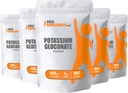 BulkSupplements.com Potassium Gluconate אבקת - תוספי Potassium, מינרלים תוספת - Gluten Free, 600 מ"ג עבור שירות, 5kg (11lbs) (Pack of 5)