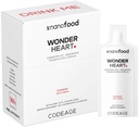 Codeage Wonder Heart Liquid CoQ10 Liposomal Ubiquinone תוסף, Coenzyme Q10 ויטמינים לב, Non-GMO Sunflower Phosphatidylcholine טבעוני בלנדרו, Raspberry Flavored Softgel, Pack of 30 Pouches