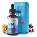 Total Immune 6-in-1 נוזל Multivitamin תוסף | 100% Daily Zinc, ויטמין D3, ויטמין C Immunity Drops ויטמין נוזלי