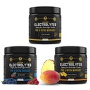 MMA Nutrition HRDWRK - 100 משרתות Keto Electrolytes אבקת hydrotion סוכר חינם - אבקת אלקטרוליטית כדי Boost Endurance ולהפחית Fatigue עם אלקטרוליטס קבוצה של 3