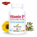 ויטמין E 400 IU קפסולות אורגניות Antioxidant תוסף | כל 8 סוגים של ויטמין E עבור Brain & Vision תמיכה | 4 Tocopherols & 4 Tocotrienols for Women & Men (120 Softgels)