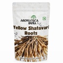 Yellow Shatavari Roots | 100% Pure & Natural Asparagus Racemosus | Ayurvedic Herb for Women's Health & Hormonal Balance | No Preservatives | Antioxidant-Rich Non-Toxic & Safe | 50G