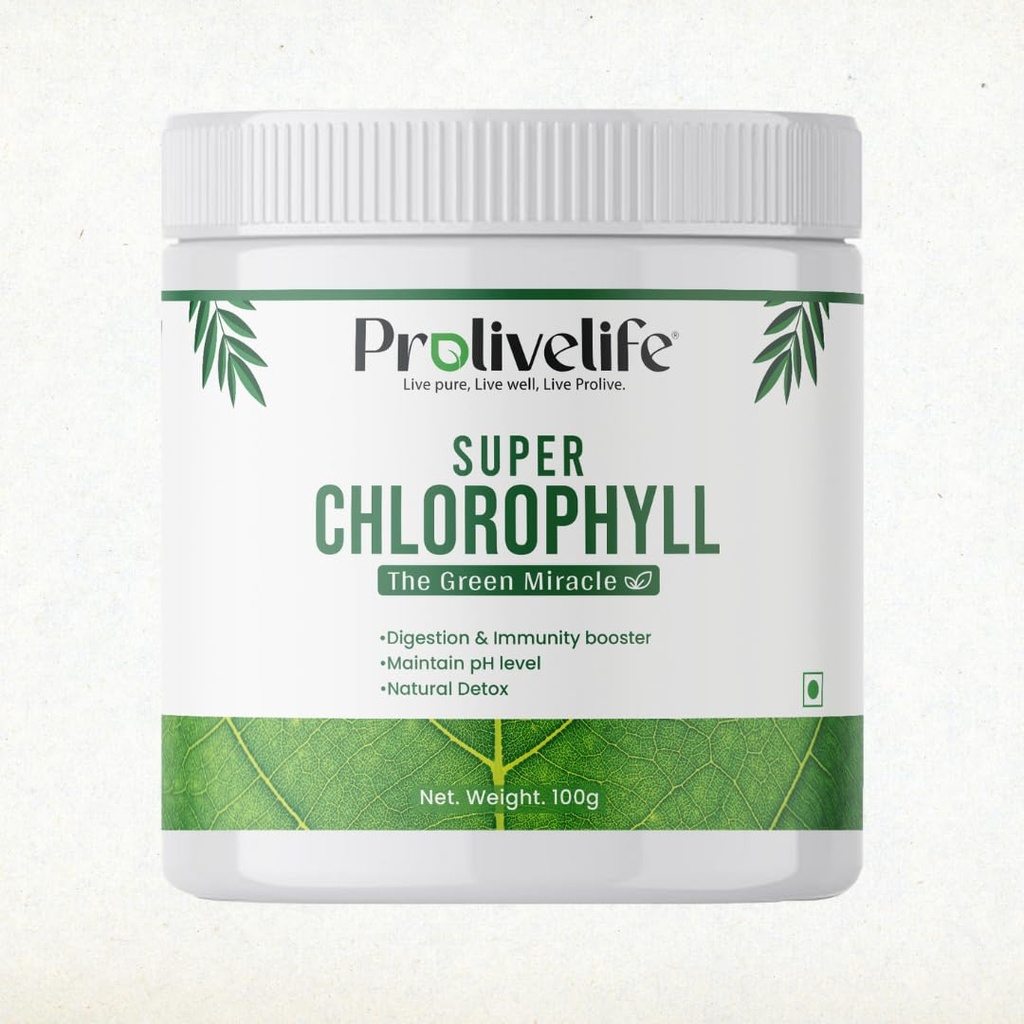 Super Chlorophyll Powder – The Green Miracle for Digestion, Immunity, Detox & pH Balance | Natural Superfood – 100g