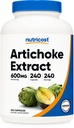 מזון זול Artichoke לחלץ 600 מ"ג, 240 קפסולות צמחוניות - Gluten Free, non-GMO