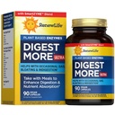 Renew Life Adult Digest More Ultra Enzymes - Ultra-Strength Plant-based Enzyme Formula for Men & Women - 90 קפסולות צמחוניות