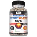 Kaya Naturals - Nitric Blast Potent All-Natural Herbal תוסף עבור יתרונות בריאותיים מקסימליים | Pre-Workout | אנרגיה מוגברת | שיפור ביצועים בשעות הלילה (60 Count)