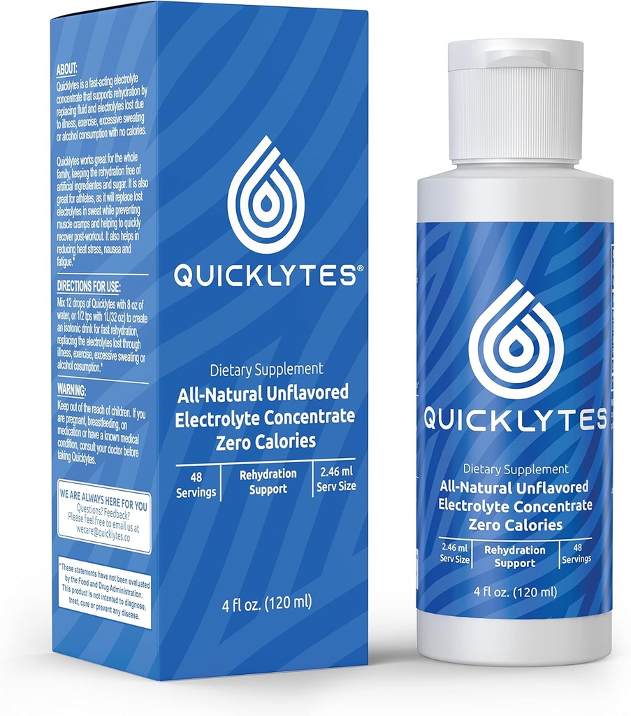 תוסף Electrolytes עבור הידרציה מהירה | No Calorie No Sugar | Potassium, Magnesium & Sodium | Leg Cramp Relief