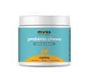 MyOS Probiotic Chew for Dogs - Daily Digestive Support, מקדם את הבריאות המלאה של Gut, Aids Digestion, Enhances Foodsent Absorption, Supports Healthy Stool - All-in-One Chewable Supplement