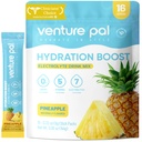 Venture Pal Sugar Free Electrolyte אבקת Packets - נוזל יומי הרביעי לשתות לערבב עבור הידרה מהירה & Party Recovery | 5 ויטמינים ו 7 אלקטרוליטים