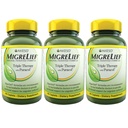 MigreLief המקורי פורמולה טריתרפיה עם Puracol, 60 Count (Pack of 3)