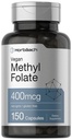 Horbäach Methyl Folate 400 mcg | 150 Vegan Capsules