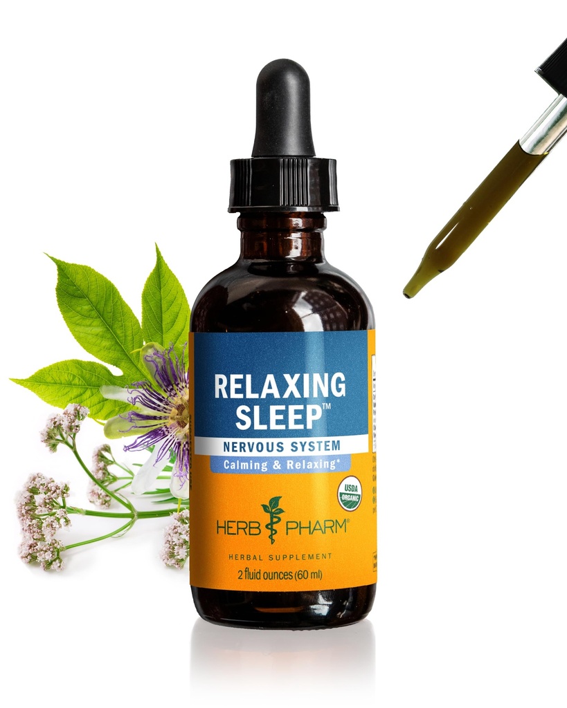 Herb Pharm להרגיע את שינה צמחי פורמולה עם תמצית נוזלי ולריאן - 2 Oz