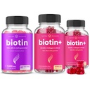 NutraChamps Complete Biotin Bundle לשיער, Skin & Nails. Biotin & Biotin+