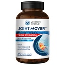 ויטמין World Triple Power Joint Mover, Glucosamine Chondroitin עם תוסף תמיכה משותף MSM, Collagen & Boswellia Serrata לחלץ, תמיכה כוח משותף, נוחות וגמישות, 270 Caplets