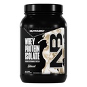 NutraBio 100% חלבון Whey חלבון Isolate אבקת חלבון, 25g חלבון עם פרופיל מלא Amino Acid, non-GMO, Soy & Gluten Free, Low Calorie Whey חלבון אבקת, Raw Unflavored, 2 Lbs Lbs.