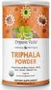 אבקת Veda Triphala אורגנית עם Amla, Haritaki, Bibhitaki פירות - 100% טבעי אבקת Ayurvedic Triphala - משפרת את תמיכת Immune, Digest, קולון, בריאות העור - טבעוני, non-GMO - 16ozvedic Triphala - 16ozvedic Triphala - משפרת את התמיכה של Immune, קולון, ניקוי, בריאות העור